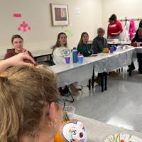 joker pumpkin painting